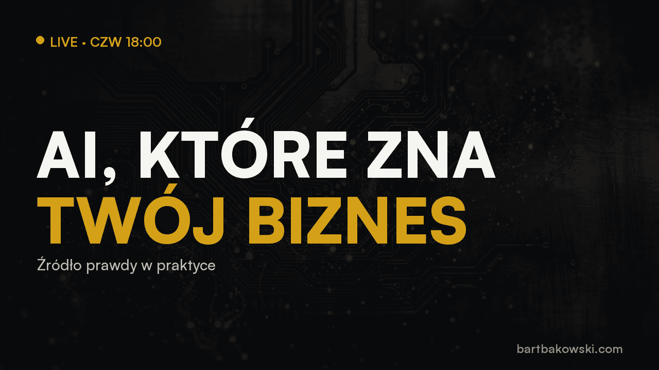 Źródło prawdy: jak sprawić, że AI zna Twój biznes i pisze Twoim głosem